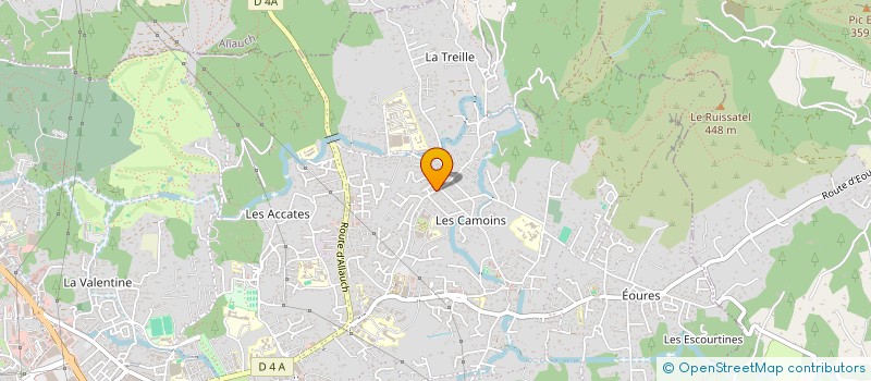 localisation de l'entreprise BOIS ETUDES HULIN à MARSEILLE