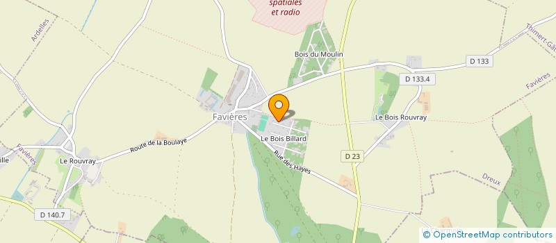 localisation de l'entreprise BOIS EURELIEN à FAVIERES