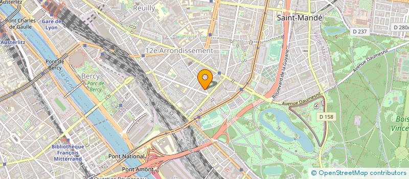 localisation de l'entreprise BOIS EXTREME à PARIS