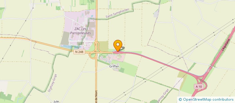 localisation de l'entreprise BOIS-FACTORY 58  GRANZAY GRIPT