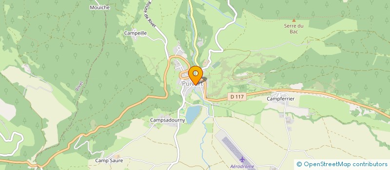 localisation de l'entreprise BOIS FEUILLUS OCCITANIE  SAINTE-COLOMBE-SUR-L'HERS