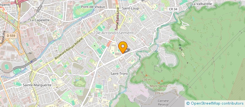 localisation de l'entreprise BOIS FLEURY à MARSEILLE