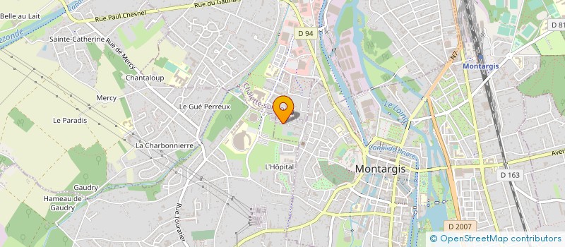 localisation de l'entreprise BOIS FRANCE à MONTARGIS