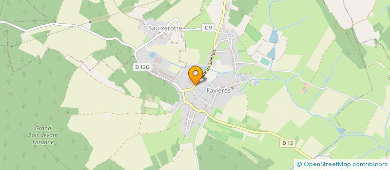 localisation de l'entreprise BOIS FRANCE PANNEAUX à FAVIERES