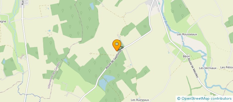 localisation de l'entreprise BOIS GUILLAUME  VILLENEUVE-LES-GENETS