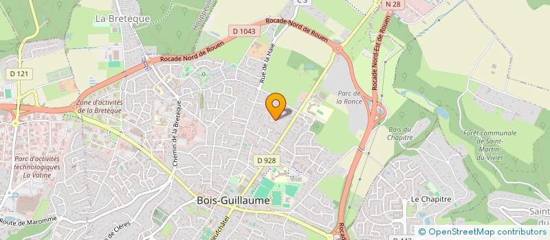 localisation de l'entreprise BOIS GUILLAUME INVEST IMMO à BOIS GUILLAUME