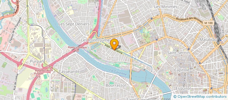 localisation de l'entreprise BOIS HABITAT SOLUTIONS à TOULOUSE