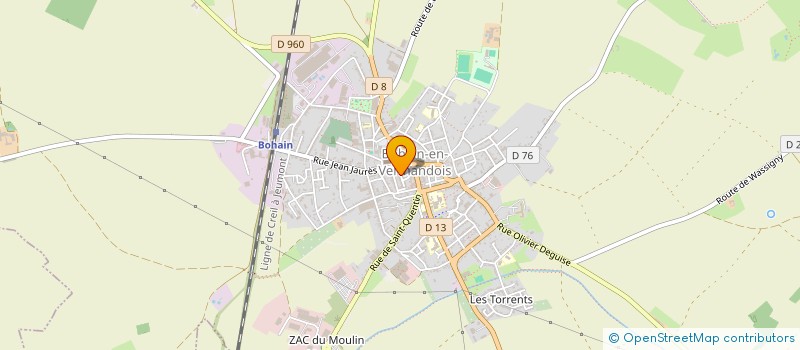 localisation de l'entreprise BOIS HAUTS DE FRANCE à BOHAIN-EN-VERMANDOIS