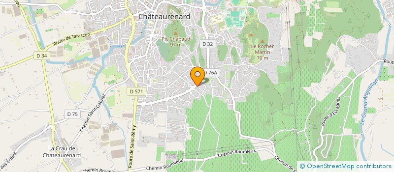 localisation de l'entreprise BOIS JOLI à CHATEAURENARD