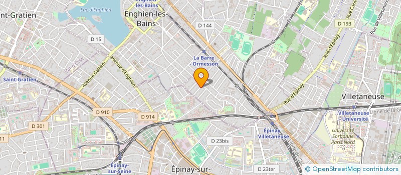 localisation de l'entreprise BOIS JOLI  DEUIL-LA-BARRE