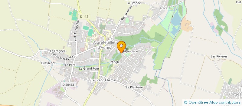 localisation de l'entreprise BOIS JOLI  AIGREFEUILLE-D'AUNIS