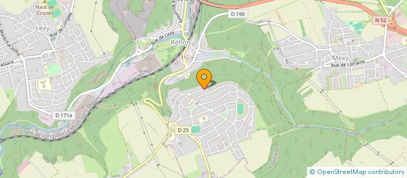 localisation de l'entreprise BOIS JOLI  REHON