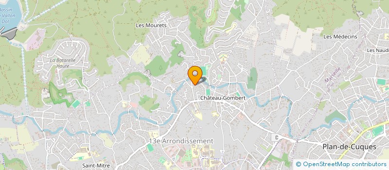 localisation de l'entreprise BOIS JOLI à MARSEILLE 13EME
