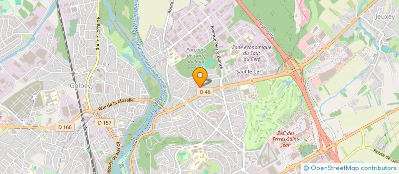 localisation de l'entreprise BOIS L'ABBE à EPINAL