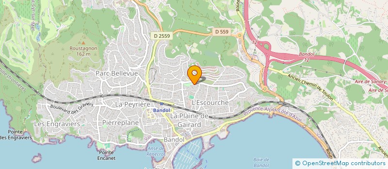 localisation de l'entreprise BOIS MAURIN à BANDOL