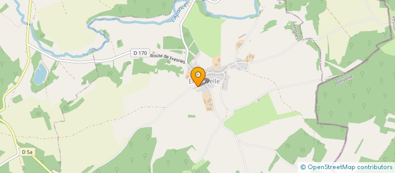 localisation de l'entreprise BOIS MERRAINS VOSGES BMV à PARNOY-EN-BASSIGNY