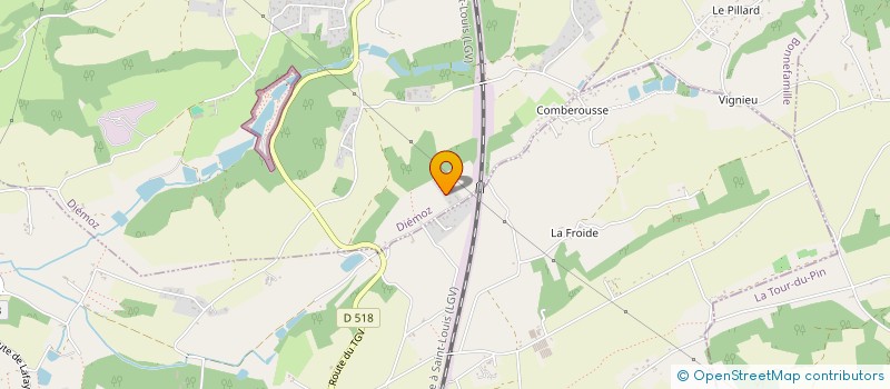 localisation de l'entreprise BOIS METAL CONCEPT  DIEMOZ