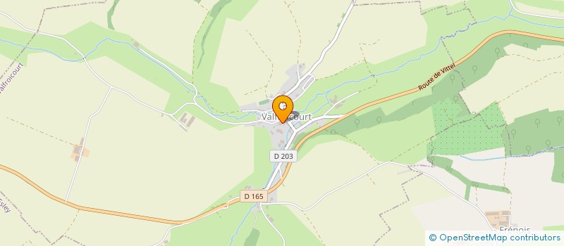 localisation de l'entreprise BOIS NEGOCE ET CONSTRUCTION à VALFROICOURT