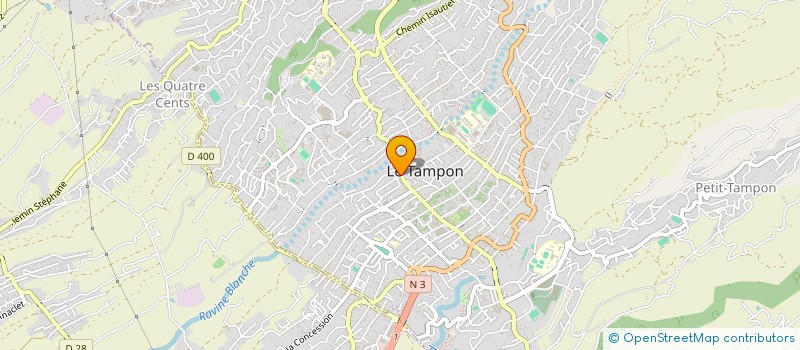 localisation de l'entreprise BOIS NOIR  LE TAMPON