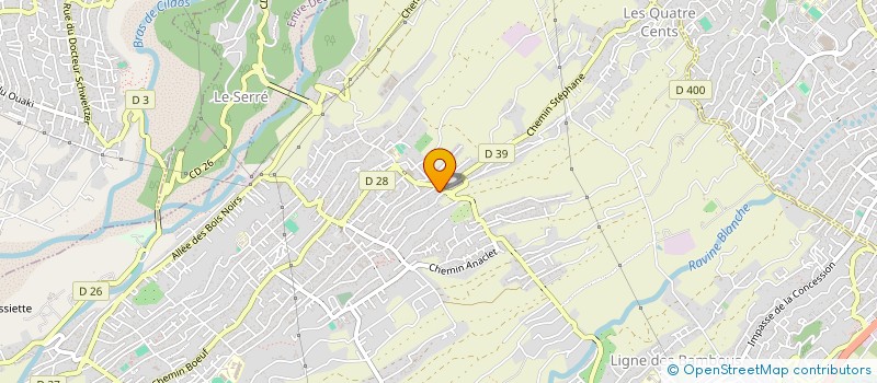 localisation de l'entreprise BOIS NOIRS ENVIRONNEMENT à SAINT-PIERRE