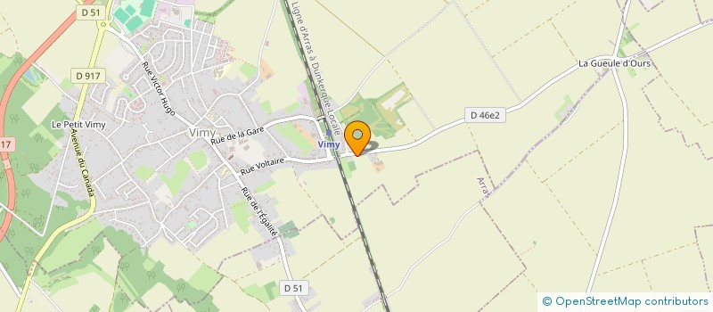 localisation de l'entreprise BOIS PALETTES SERVICE  WILLERVAL