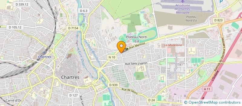 localisation de l'entreprise BOIS PARIS PRIM à CHARTRES