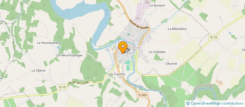 localisation de l'entreprise BOIS PLESSIS à PUTANGES-LE-LAC