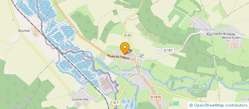 localisation de l'entreprise BOIS RASSOIR  AMIENS