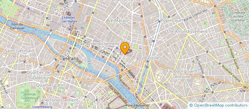 localisation de l'entreprise BOIS RIGADA à PARIS