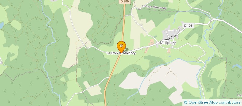 localisation de l'entreprise BOIS SB FARGUE à MOLPHEY