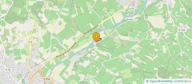 localisation de l'entreprise BOIS & SCIAGES DU TOUREL  LA TOUR D'AIGUES