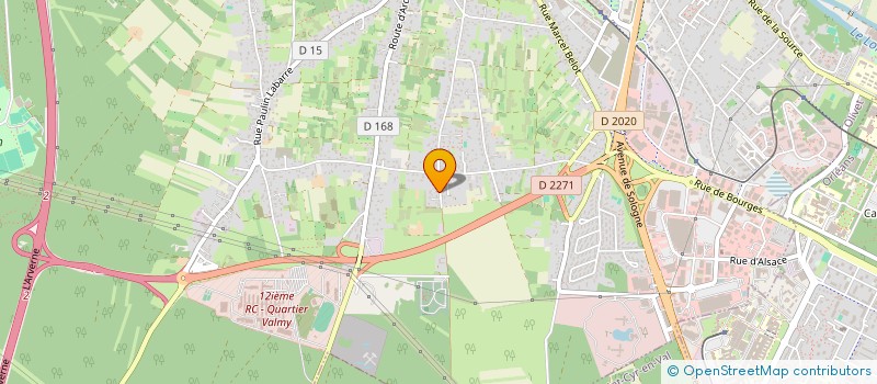 localisation de l'entreprise BOIS SEME à OLIVET