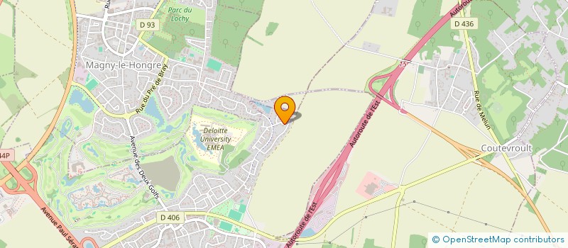 localisation de l'entreprise BOIS SENART OPTIQUE & AUDITION  BAILLY-ROMAINVILLIERS