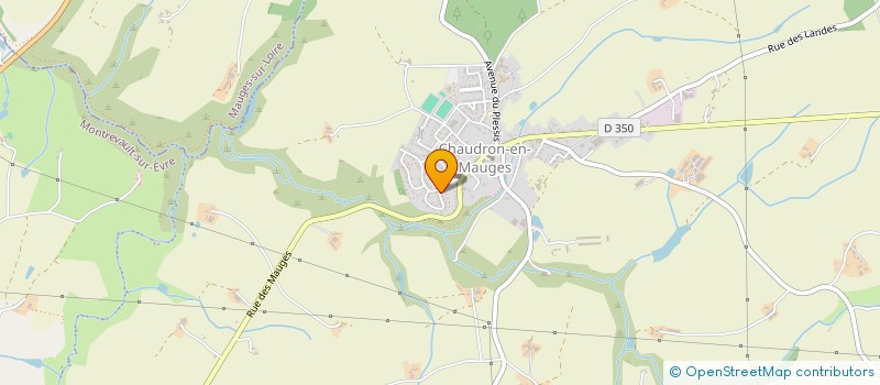 localisation de l'entreprise BOIS & SENS à BEAUPREAU-EN-MAUGES