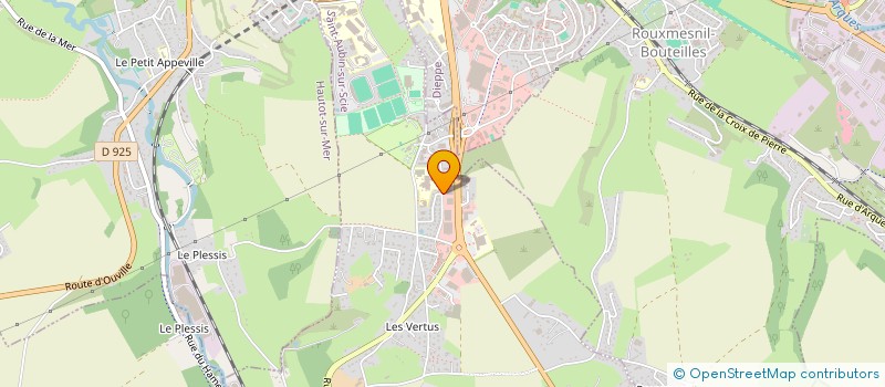 localisation de l'entreprise BOIS SERVICE à SAINT-AUBIN-SUR-SCIE