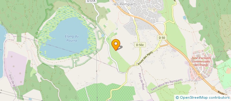 localisation de l'entreprise BOIS SERVICES à SAINT-MITRE-LES-REMPARTS