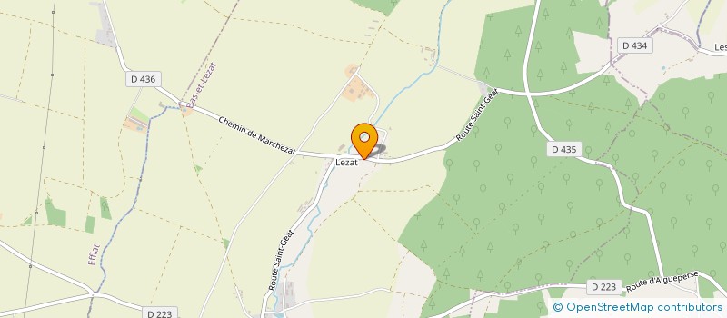 localisation de l'entreprise BOIS SOLAIRE  BAS-ET-LEZAT