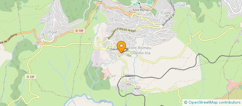 localisation de l'entreprise BOIS SOLEIL CONSTRUCTION  FONT-ROMEU-ODEILLO-VIA