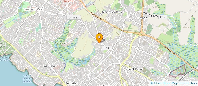 localisation de l'entreprise BOIS TRAITEMENT SERVICES SARL à ROYAN