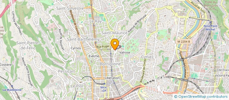 localisation de l'entreprise BOIS TRANSFORME BS  NICE