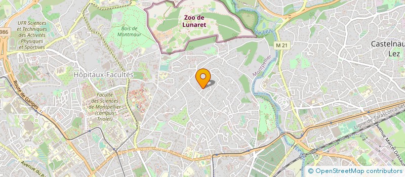 localisation de l'entreprise BOISAVIE à MONTPELLIER