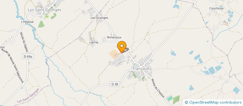 localisation de l'entreprise BOISCHAUT SUD RESILIENCE à TRANZAULT