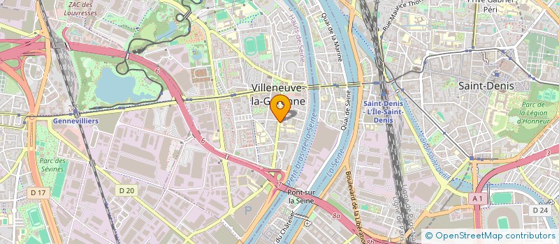 localisation de l'entreprise BOISCOMMUN à ORLEANS