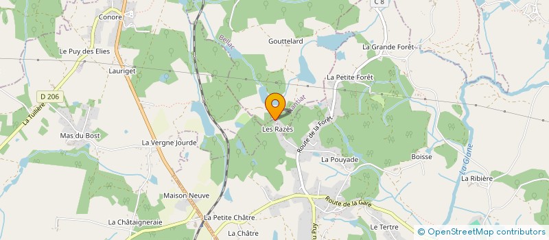 localisation de l'entreprise BOISCONNECT  NANTIAT