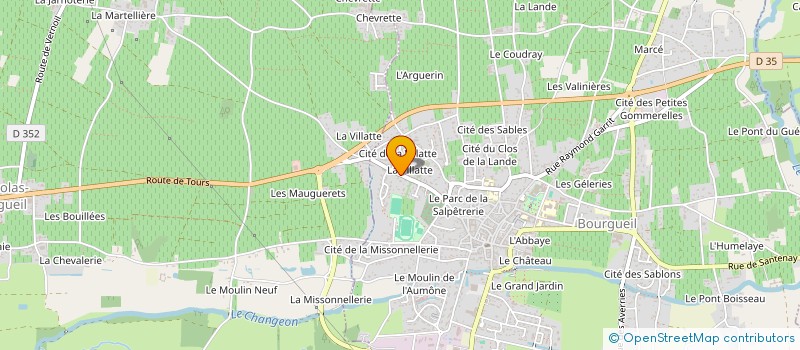 localisation de l'entreprise BOISDENIER à BOURGUEIL
