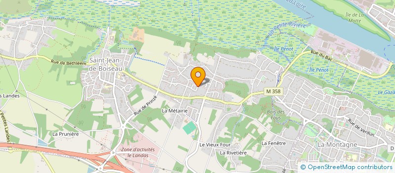 localisation de l'entreprise BOISEAU CONCEPTION  SAINT-JEAN-DE-BOISEAU