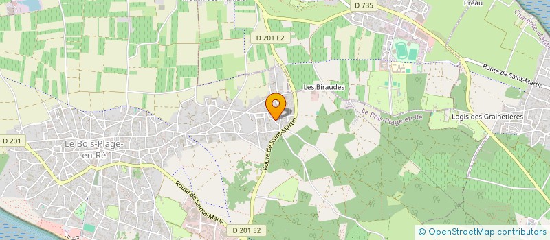 localisation de l'entreprise BOISGENOS  LE BOIS-PLAGE-EN-RE