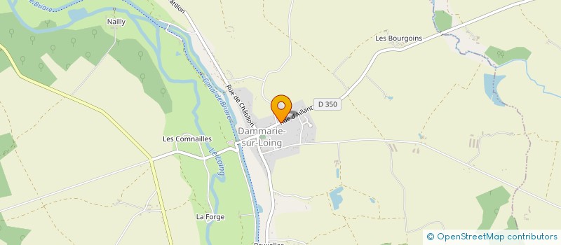localisation de l'entreprise BOISGIBAULT à DAMMARIE-SUR-LOING