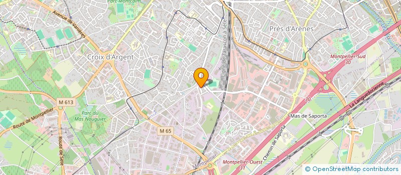 localisation de l'entreprise BOISIER à MONTPELLIER