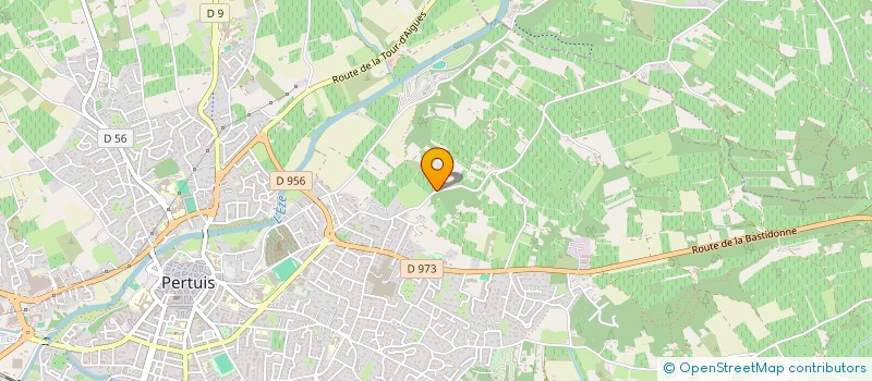 localisation de l'entreprise BOISIER MENUISERIE METALLERIE  PERTUIS